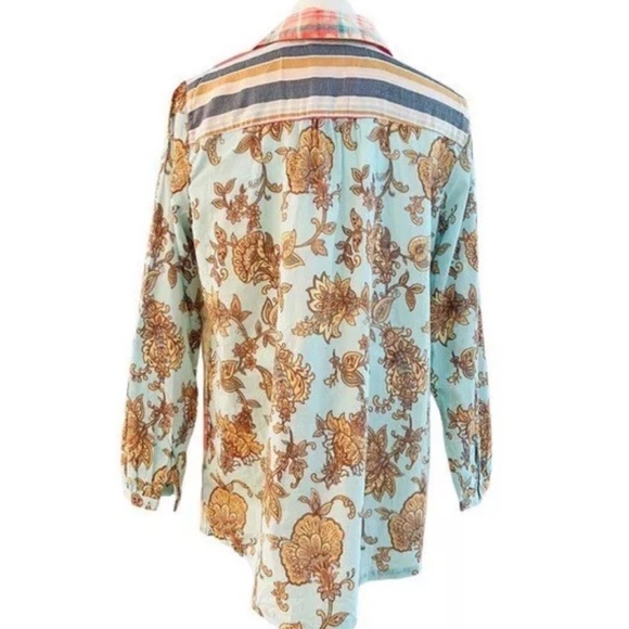 Soft Surroundings Floral Patchwork Tunic - Multicolor - Picture 5 of 10